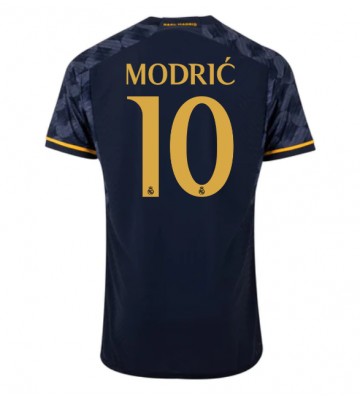 Real Madrid Luka Modric #10 Bortatröja 2023-24 Korta ärmar